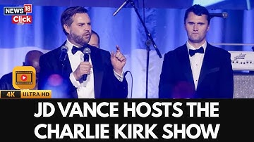 JD Vance presenteert 