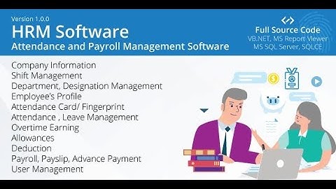 Employee Payroll Management System Project in VB Net
