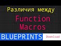 UE5 short tutorials: Отличия функций от макросов. + использование wildcard