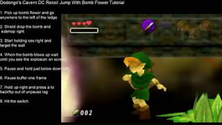 Dodongo's Cavern Recoil Jump Tutorial