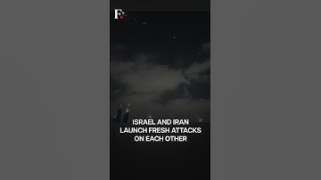 Missiles Light Up Tel Aviv as Israel, Iran Trade Blows Again | Subscribe to Firstpost | N18G