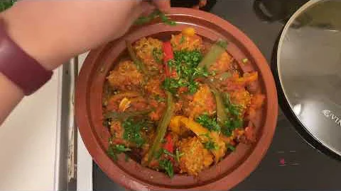 Moroccan Sardines fish balls Tagine Kanan’s kitchen