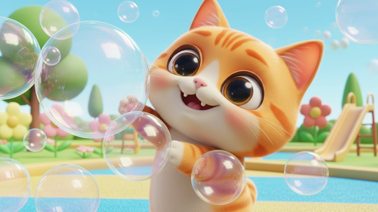 Kitty’s Bubble Pop Dance 🐱🫧 | Fun Baby Songs & Nursery Rhymes for Kids ...
