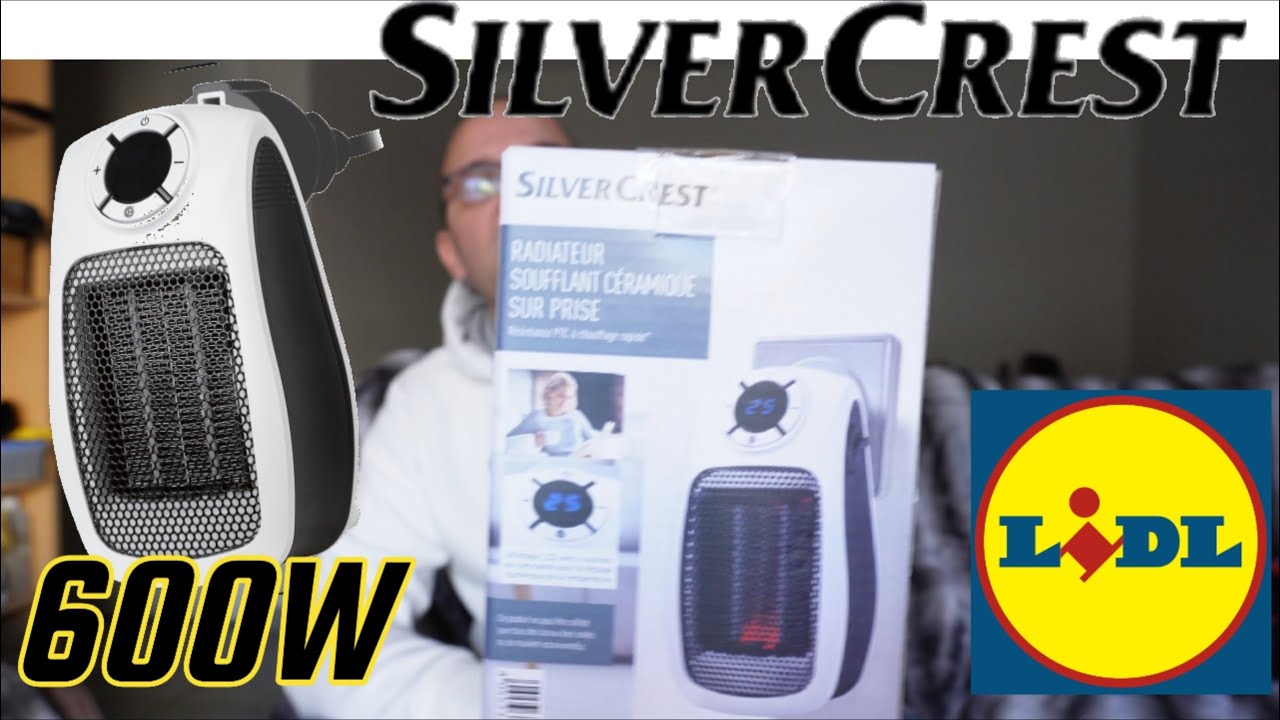 TEST CHAUFFAGE LIDL À 10,99€ !!! RADIATEUR SOUFFLANT SILVERCREST DE CHEZ  LIDL CHAUFFAGE D'APPOINT !! 