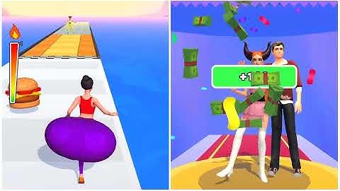 Build a Queen vs Twerk Race - Android iOS Mobile Gameplay Walkthrough @KLSKINBOX