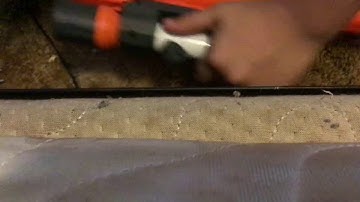 How to get rid of the bolt handle on the nerf accustrike alphahawk