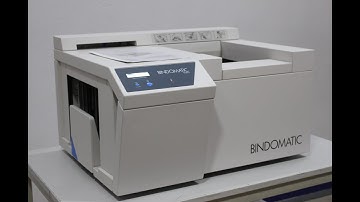 Automat. Bindemaschine / Automatic Binding Bindomatic 9000 (XX179) by F1-TRADE-GmbH_www.f1-trade.com