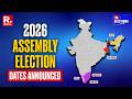 Assembly Elections 2026: EC Announces Poll Dates for 4 states &amp; Puducherry