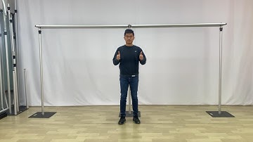 How to Build a Double Crossbar Backdrop Stand with Crossbars Connectors