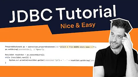 JDBC Tutorial - Nice & Easy