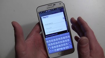 How to setup and use the Galaxy S 5 Fingerprint Scanner to make Paypal payments