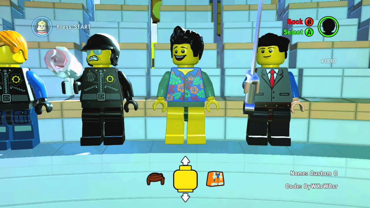 free download create your own lego character online