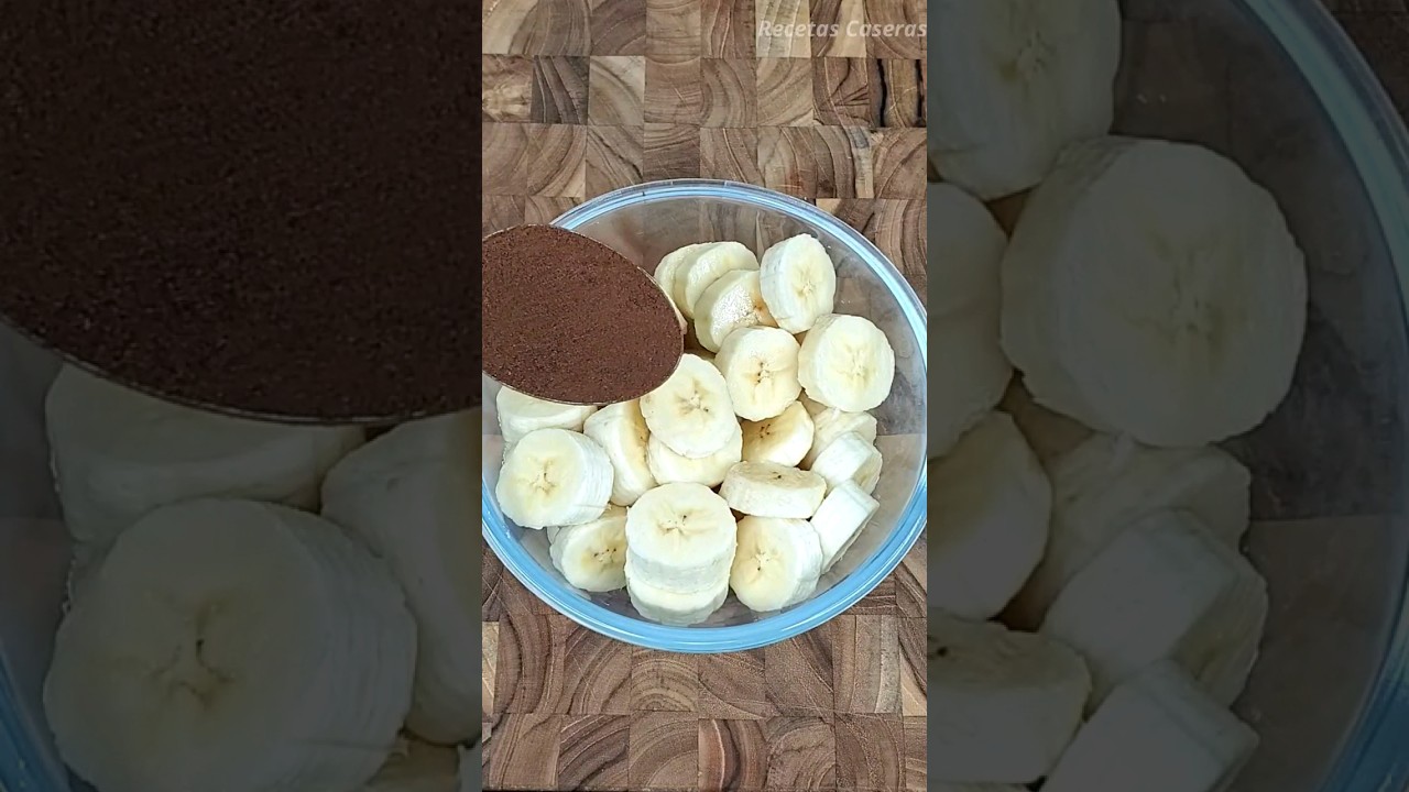 Mezcla caf� con pl�tano y te sorprender� el resultado. #shorts #viral