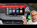 Carplay et android auto sans fil dans nimporte quelle voiture carpuride w103 pro