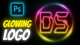 NEON GLOWING LOGO DESIGN IN PHOTOSHOP | PHOTOSHOP TUTORIAL screenshot 5