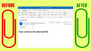 Como desbloquear acesso a anexos no Outlook?