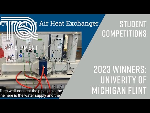 2023 Winners - TecQuipment Student Competition Winners from the University of Michigan-Flint