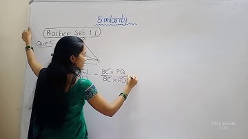 standard 10th Maths 1 Similarity practice set 1.1