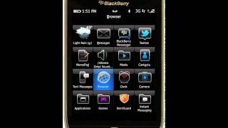 Storm Replica BlackBerry Torch Themes screenshot 5