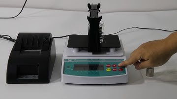 Demo Video for DahoMeter LIquids Specific Gravity Meter---Operation