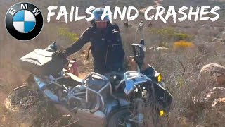 BMW GS - FAILS AND CRASHES COMPILATION - GRR