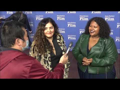 Graciela Cabello and Timnit Kefela Red Carpet Interview for Black Like Plastic | SBIFF 2022