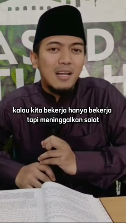 Bekerja Keraslah Tanpa Meninggalkan Sholat #shorts