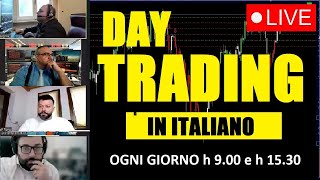 Volatilita' in Aumento  Diretta Trading Room Live, Forex, Dax, GOLD in italiano 15052024