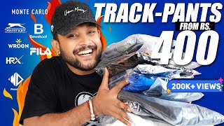 10 Best Track Pants/ Joggers for Men from Rs.400 π₯ Myntra Track Pants Men Haul 2024 | ONE CHANCE
