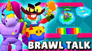 Thumbnail for BRAWL TALK con *MEGACAJAS* Y 2 NUEVOS BRAWLERS en BRAWL STARS