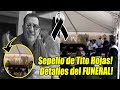 Así fue el funeral de Tito Rojas, TRISTE despedida al gallo salsero!