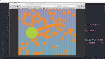 ZIM Bubbling: 61. Physics Scroll - #HTML #Canvas #JavaScript, #CreateJS, #ZIMjs