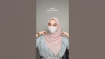 Thumbnail of Tutorial Hijab segiempat edisi warna yg bikin wajah cerah! #racunshopee #shopeehaul #shorts