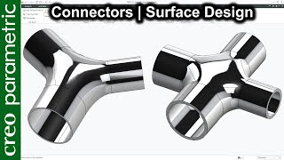 Pipe joint connector in Creo Parametric