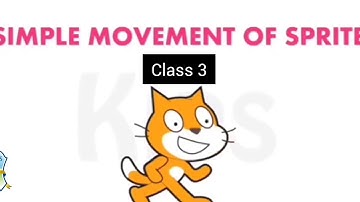Simple Movement of Sprite for Class 3