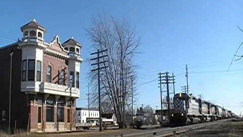 CP 277 with Three SD40-2's
