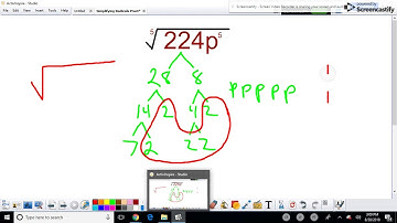 Simplifying Radicals When Index is Greater than 2