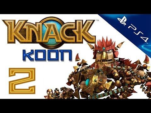 Видео: Knack - Прохождение игры на русском - Кооператив [#2] PS4 (Нэк)