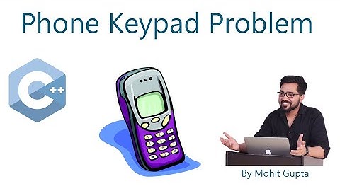 FACEBOOK Coding Interview Problem || Phone Keypad || C++ || Recursion