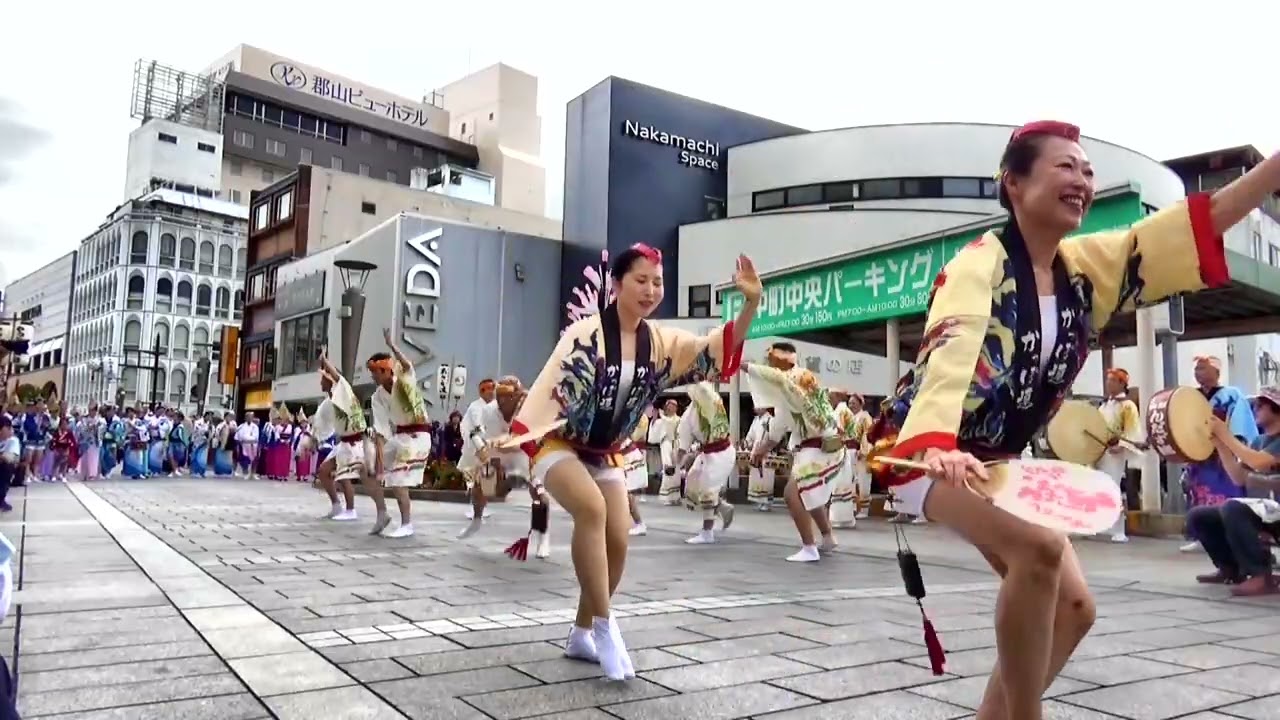 山形んだず連】20260919みちのく阿波おどりin郡山（なかまち夢通り