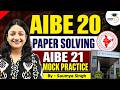 AIBE 21 Practice Session | Solve AIBE 20 Paper | Saumya Singh