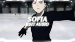 sofia - alvaro soler; dj ice cover (edit audio)