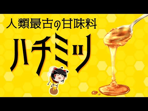 【ゆっくり解説】食べるサプリメントと言われる蜂蜜について