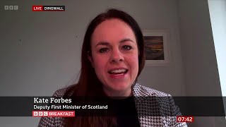 Kate Forbes MSP (Deputy First Minister Of Scotland) On BBC Breakfast [31.05.2024]