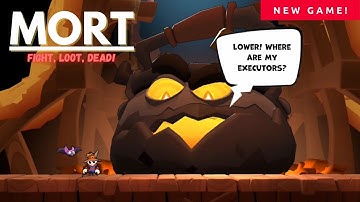 8 Minutes of MORT aka Little Reaper (Android Games) Rogue-like action RPG | FIRST Gameplay