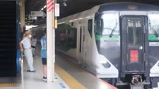 E257系5500番台オオOM-53編成大宮駅発車