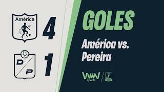 América Vs. Pereira (Goles) Copa Betplay Dimayor 2026 Octavos