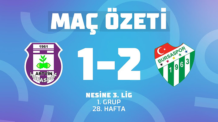 MAÇ ÖZETİ | Nesine 3. Lig 1. Grup | Artvin Hopaspor 1-2 Bursaspor