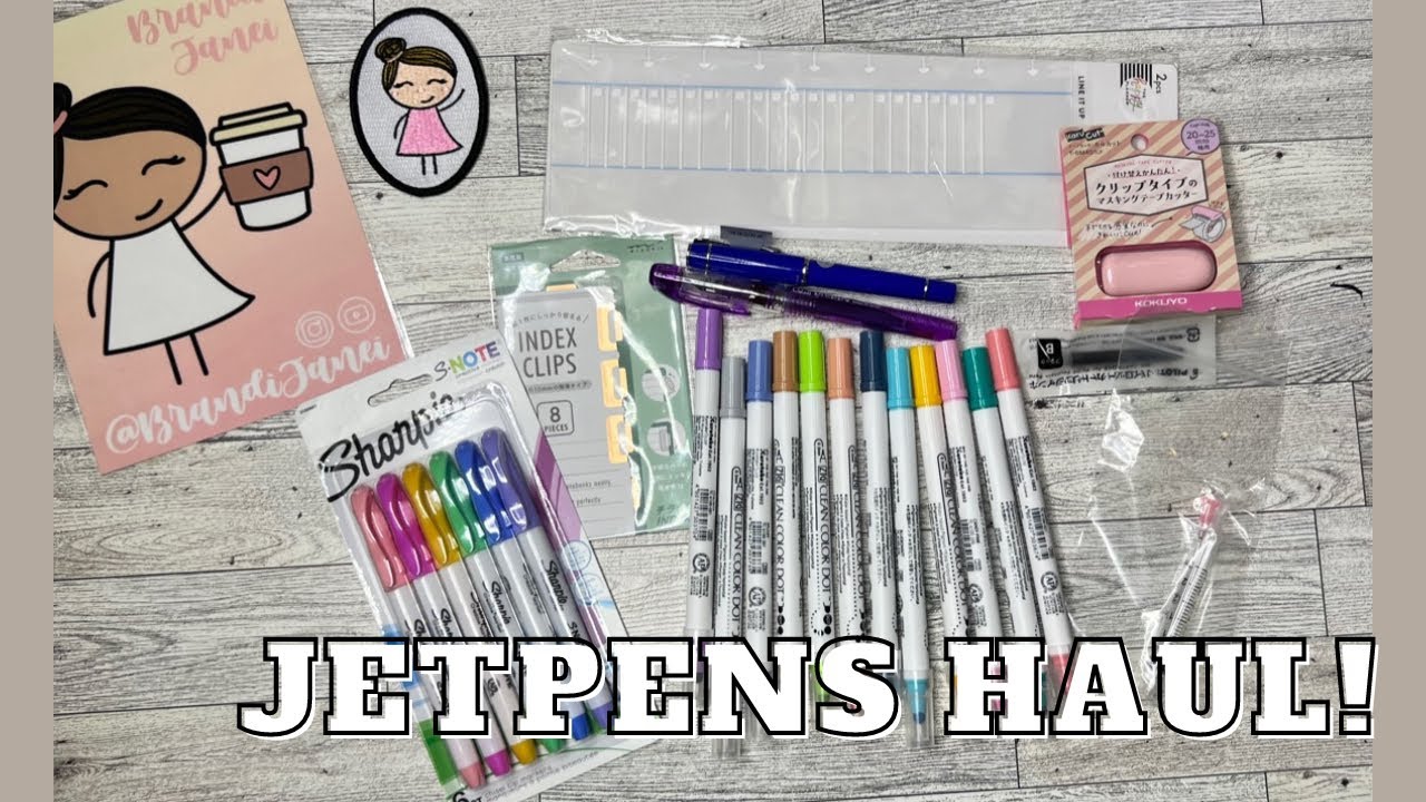 JetPens Stationary Haul YouTube