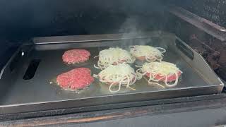 Smash Burgers On A Pellet Grill?  Absolutely on a Lone Star Grillz!!!